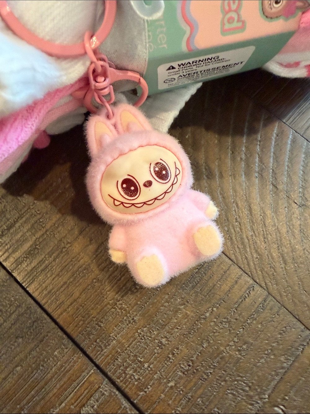 Sock Set with Plush Charm - Picture 3 of 4